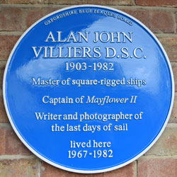 Villiers blue plaque