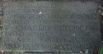Charles Elton inscription in pavement