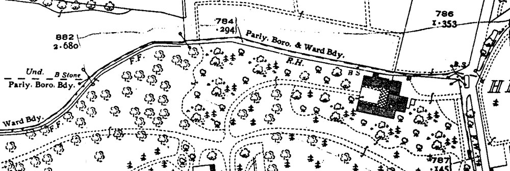 Cuckoo Lane 1939 map