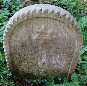 Cookson convent grave