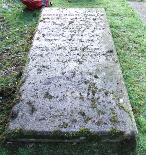 Grave of George Dennis Dudley