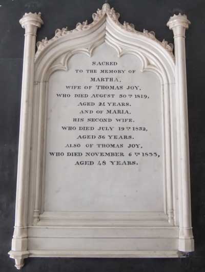Joy memorial