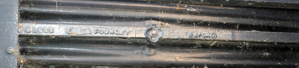 Lucy railing at North Lodge