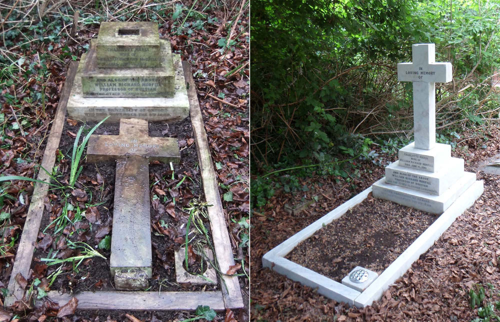 Morfill grave