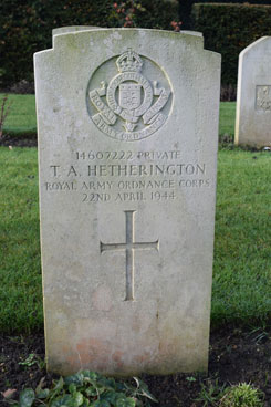 Hetherington headstone